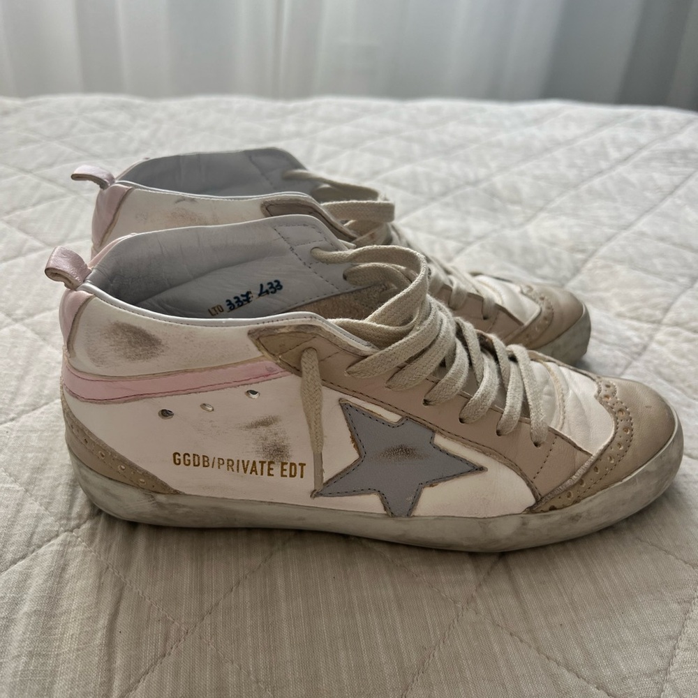 Golden Goose LTD mid star full leather